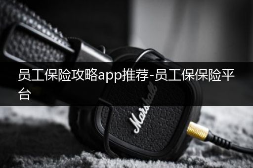 员工保险攻略app推荐-员工保保险平台